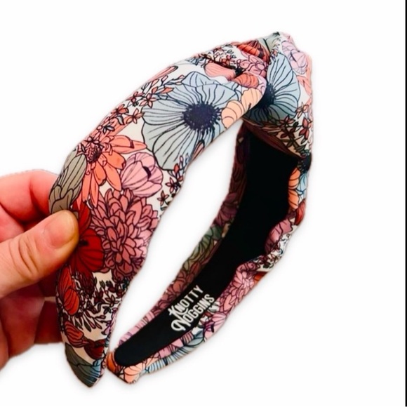 Floral Headband- Colorful Headbands Handcrafted  New - Picture 3 of 12